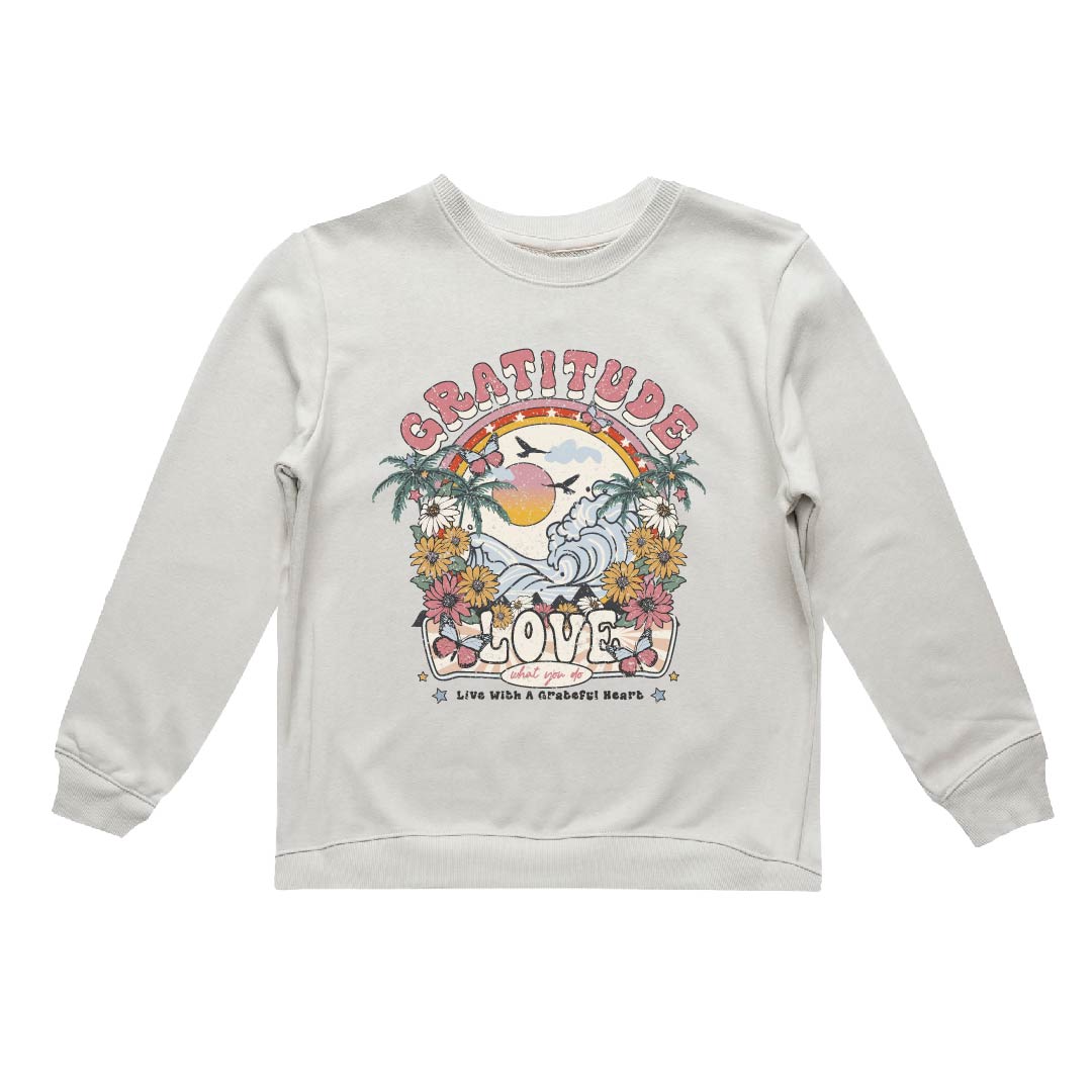 Love + Gratitude Crew Neck