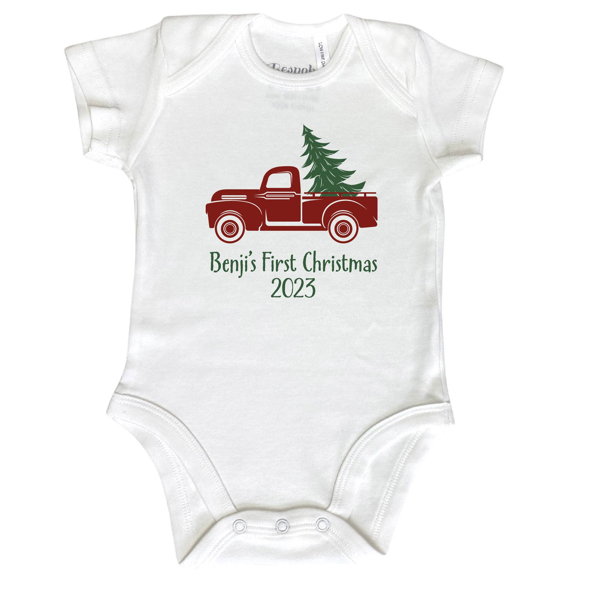 Personalised Christmas Tree & Truck