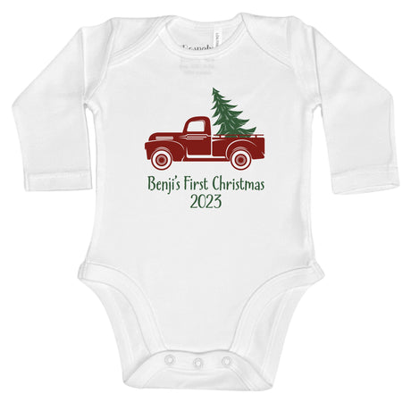 Personalised Christmas Tree & Truck