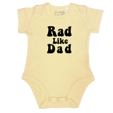 Rad Like Dad Bodysuit | 6 Colours