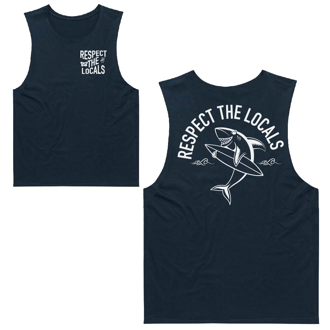 Respect The Locals Muscle Tanks | Adults