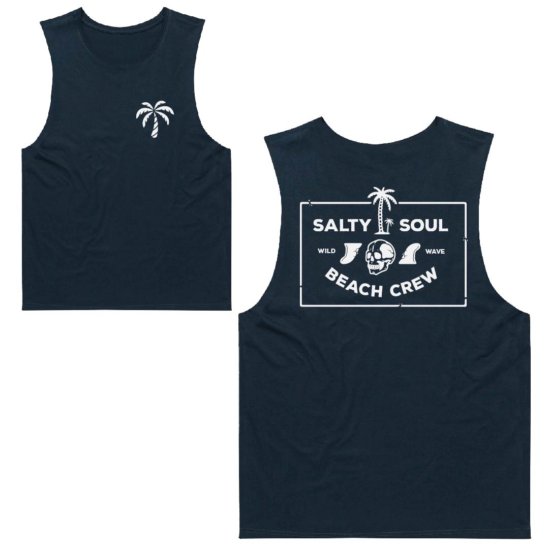 Salty Soul Muscle Tanks | Adults