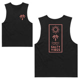 Salty Vibes Muscle Tanks | Adults