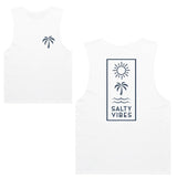 Salty Vibes Muscle Tanks | Adults