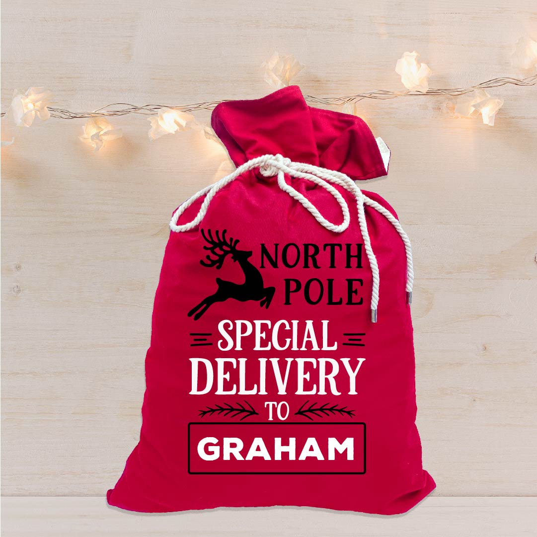 Personalised Special Delivery - Red