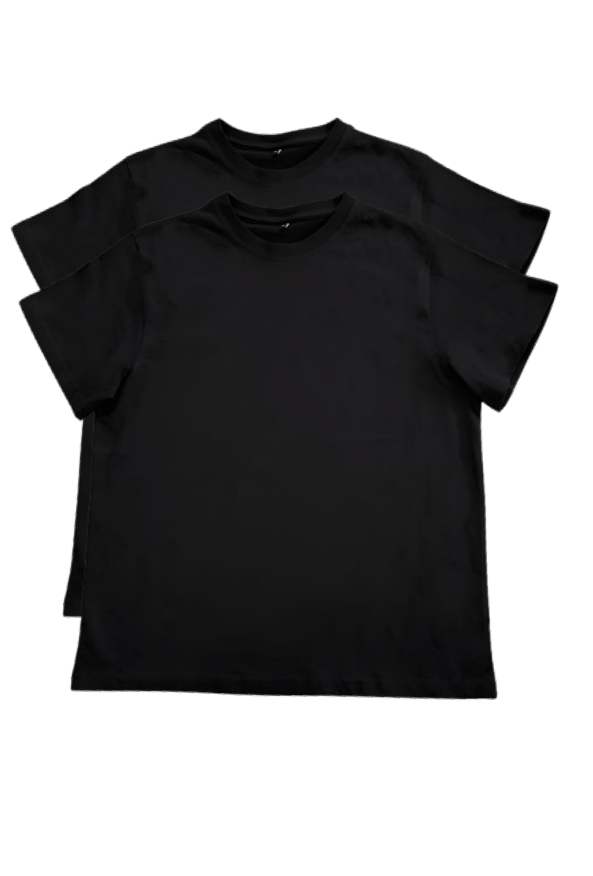 Crew Neck Plain Kids T-Shirt 2 pack