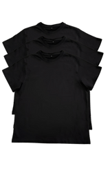 Crew Neck Plain Mens T-Shirt 3 pack