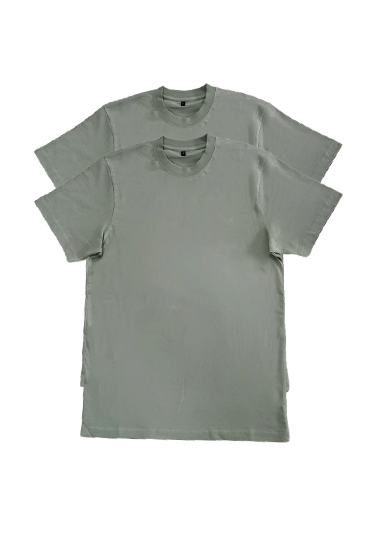 Crew Neck Plain Kids T-Shirt 2 pack