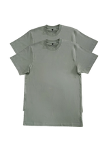Crew Neck Plain Kids T-Shirt 2 pack