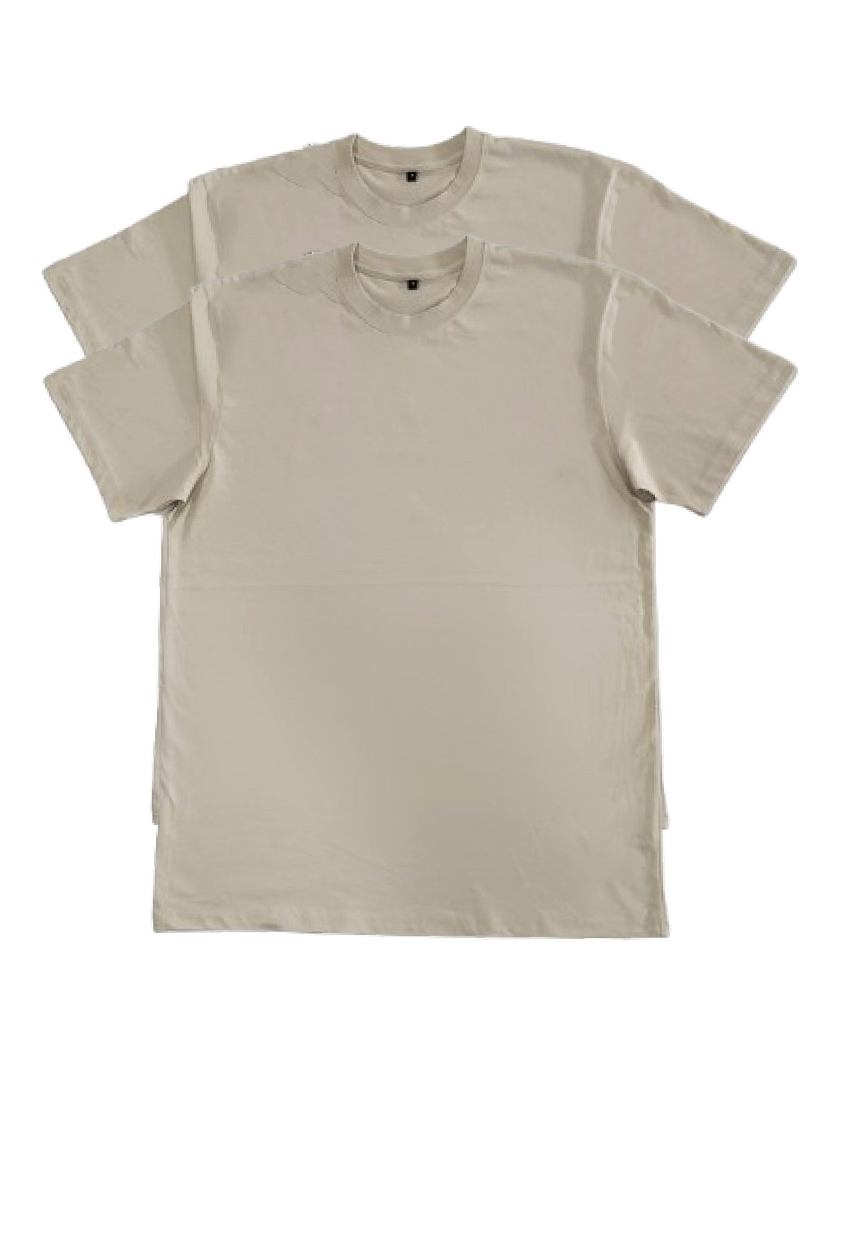 Crew Neck Plain Kids T-Shirt 2 pack