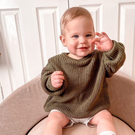 Knitted Jumper | Chocolate