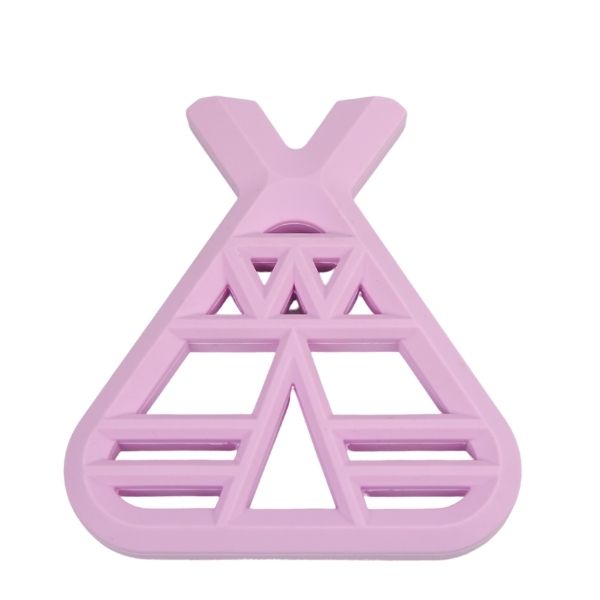 Tepee Silicon Teethers - 4 colours