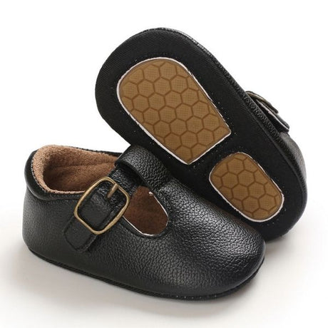 Baby T-Bar Shoes in Black