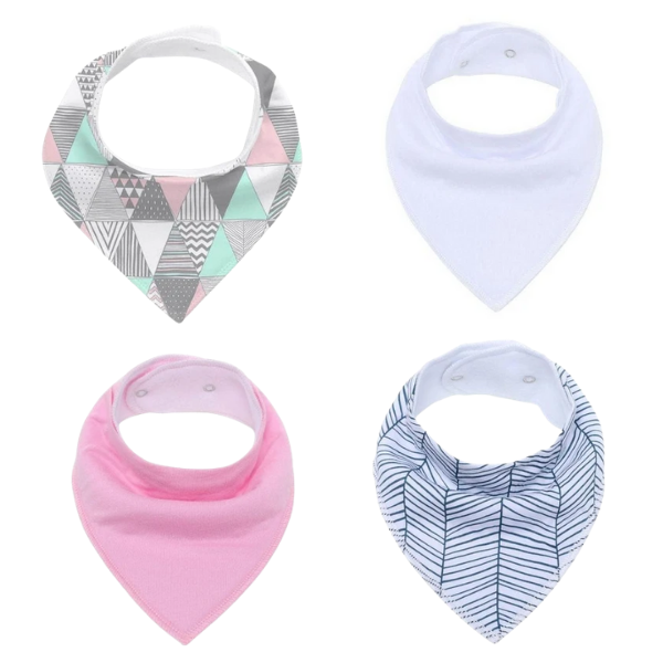 baby bibs, baby bandana bibs