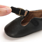 Baby T-Bar Shoes in Black
