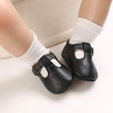Baby T-Bar Shoes in Black
