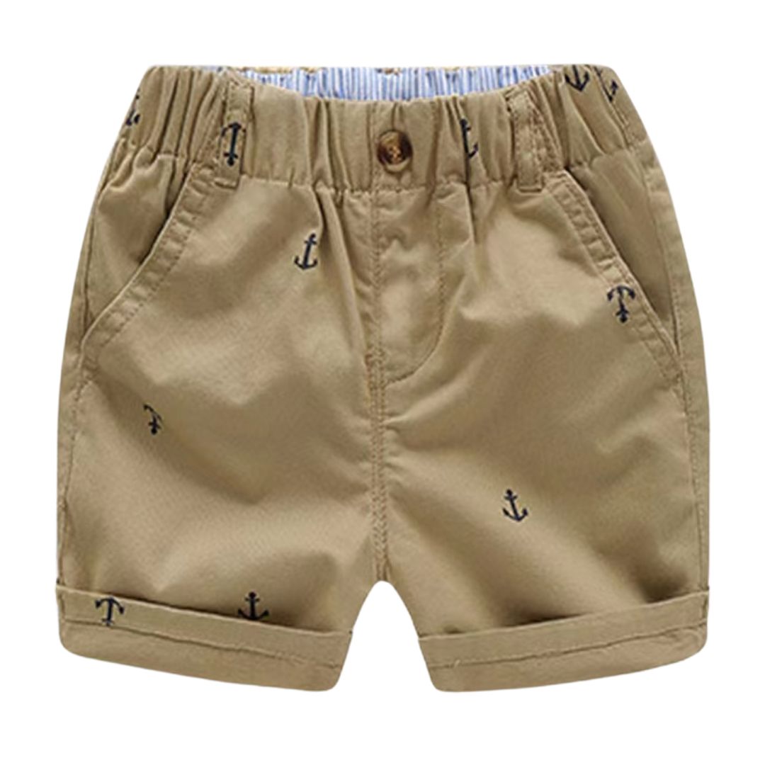Anchor Shorts - Tan
