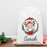 Personalised Angel Santa Sack