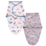 Animals Whales Swaddle Wrap 2pk