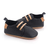 Baby Boat Shoes in Black