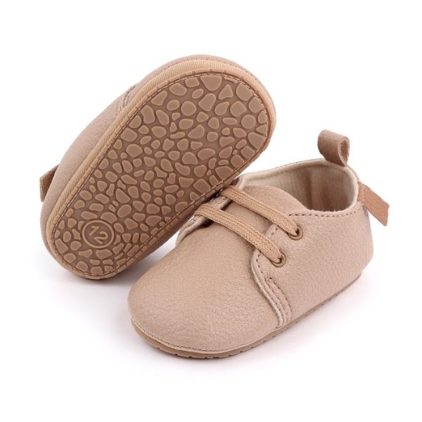 Baby Boat Shoes in Tan