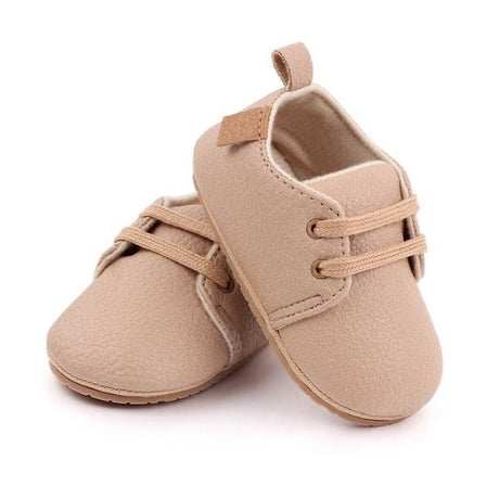 Baby Boat Shoes in Tan