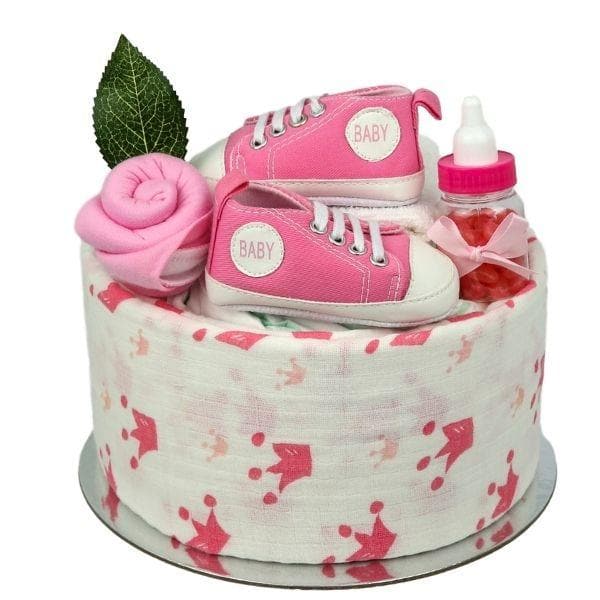 Baby Princess Nappy Cake