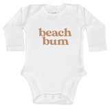 Beach Bum | White Bodysuit | 3 Colours