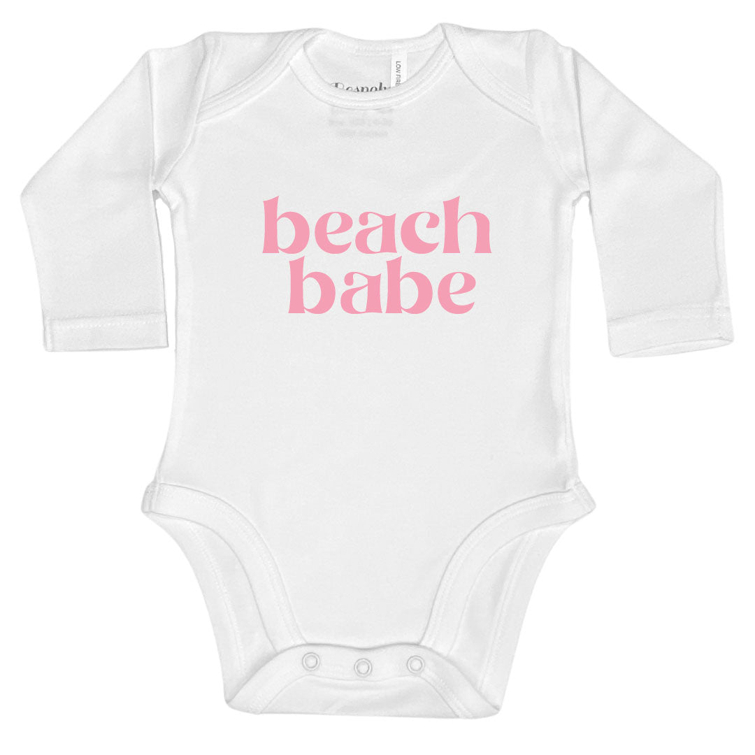 Beach Babe | White Bodysuit | 2 Colours