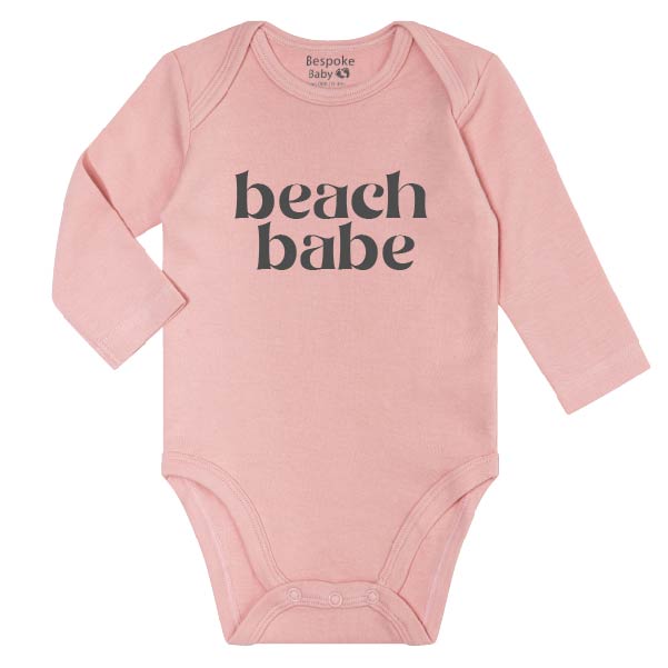 Pink and Grey Beach Bum Winter Set