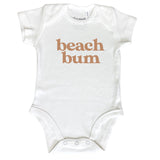 Beach Bum | White Bodysuit | 3 Colours