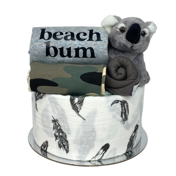 baby shower gifts, baby gifts, muslin wraps, baby shower gift ideas, baby bodysuits, unique gifts australia, baby gifts online, baby shower present ideas, unique baby gifts australia, unisex gifts, baby shower cakes sydney, baby boy gifts australia, short sleeve bodysuit, baby shower nappy cake, best gifts from australia, 