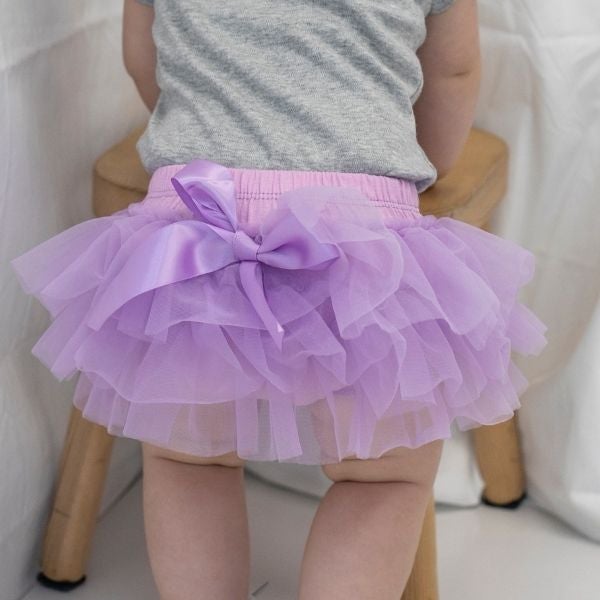 Lavender Baby Girl Bloomers