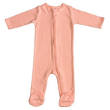 Coral Zippy Romper