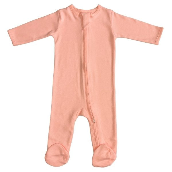 Coral & Elephants Romper 2pk