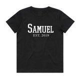 Established Boy Tee | Personalised | 8 Colours