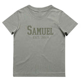 Established Boy Tee | Personalised | 8 Colours