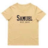 Established Boy Tee | Personalised | 8 Colours