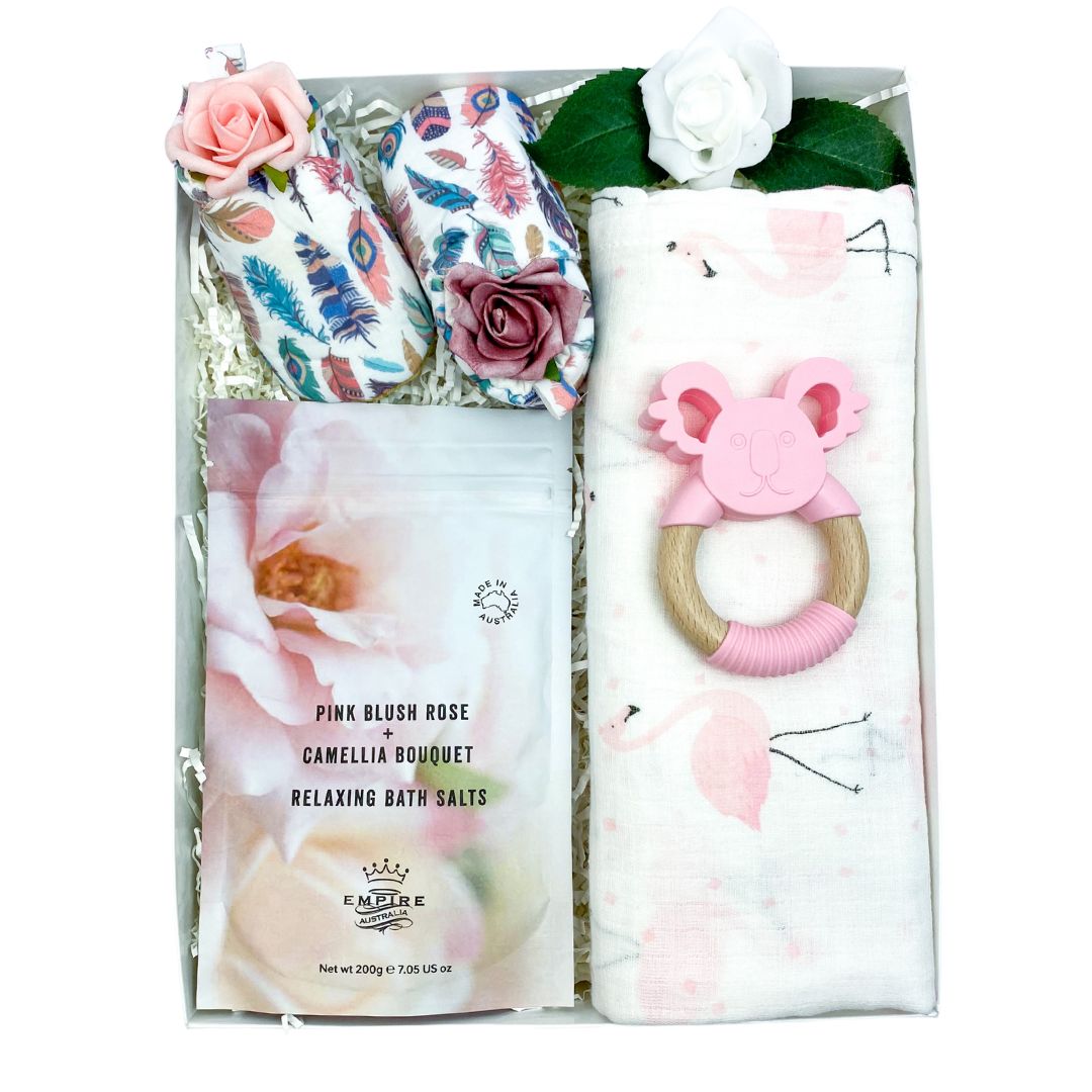 Flamingo Feathers Gift Box
