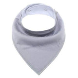 Bibs 4 Pk Herringbone Pink Butterfly Grey