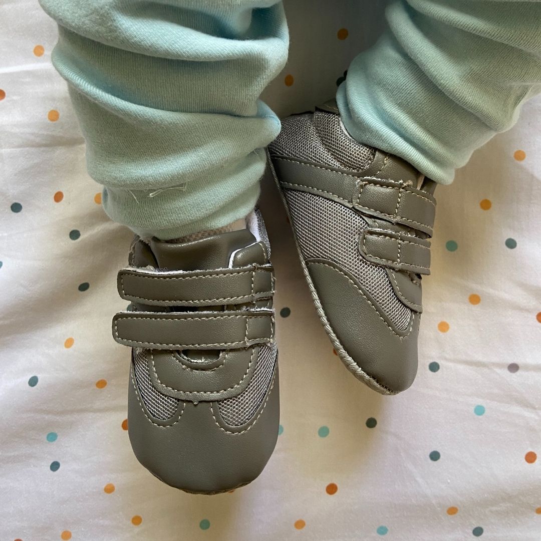 Grey Baby Sneakers