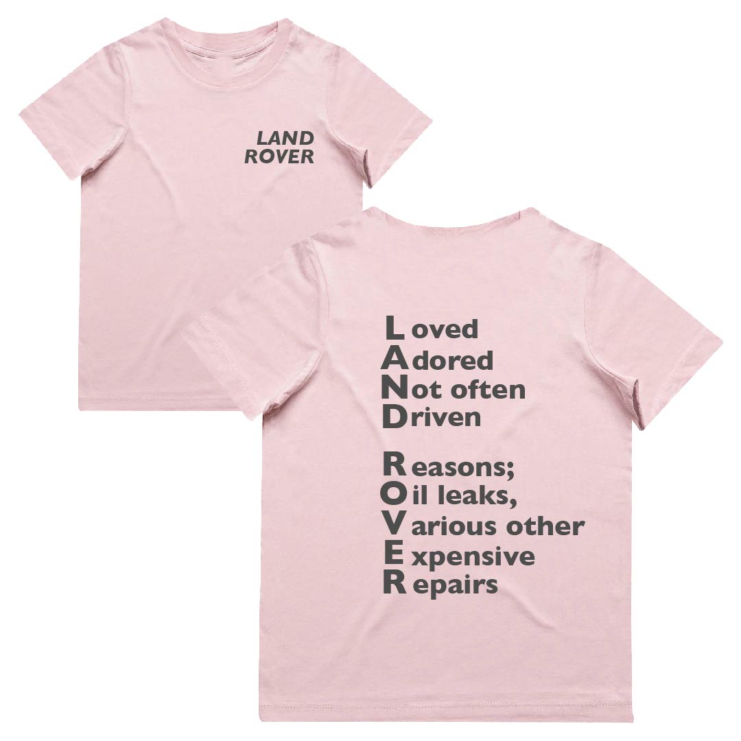 Land Rover T-Shirt - Adults | 7 Colours – Bespoke Baby & Kids
