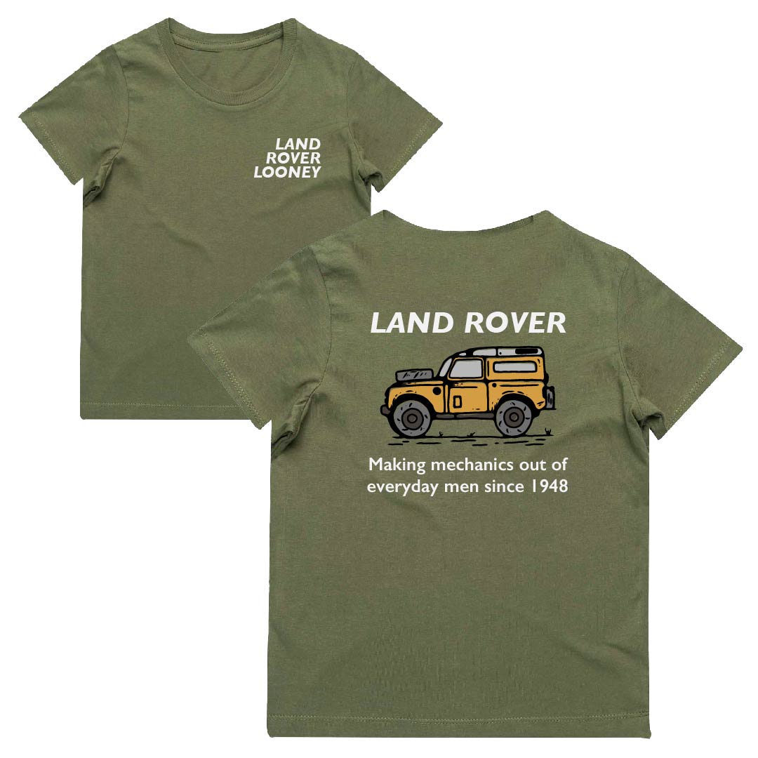 Land Rover Mechanic T-Shirt - Adults | 6 Colours