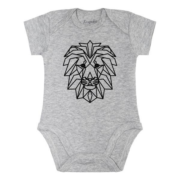 Lion Bodysuit + Blue Shorts