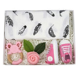Must-Haves Pink Shoes Wrap Baby Gift Box