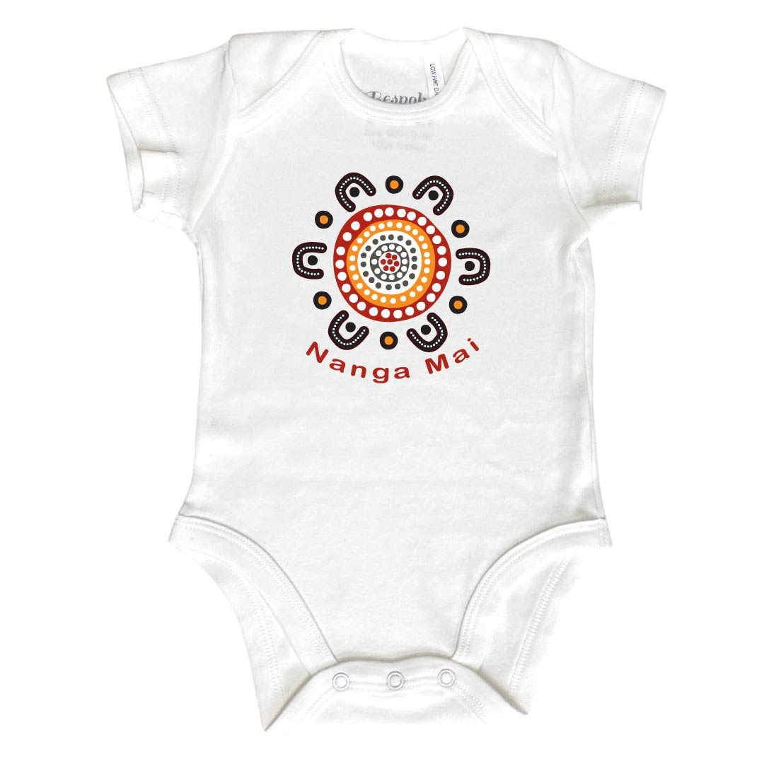 Eucalyptus Native Baby Onesies Bodysuits Australia Designed Bespoke Baby Kids