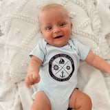 Nautical New to the Crew Onesie | 3 Colours