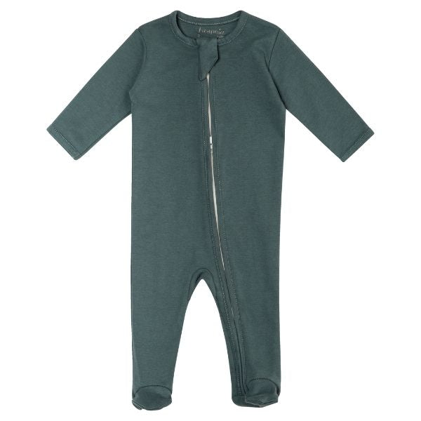 Ocean Green Zippy Romper