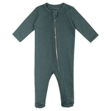 Ocean Green Zippy Romper