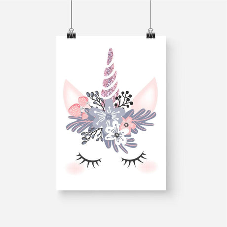 Pastel Unicorn Wall Art